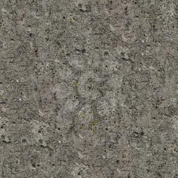 Old Dark Gray Cement Wall. Seamless Tileable Texture.