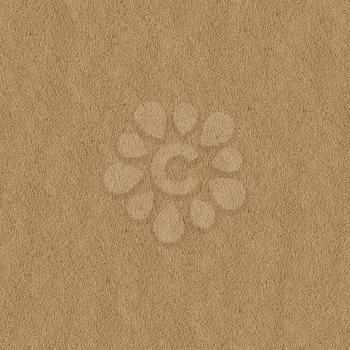 Brown Artificial Suede. Fabric Seamless Tileable Texture
