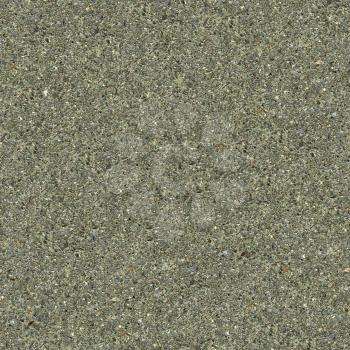 Seamless Tileable Texture of Surface Covered with Small Dark Stones. Tessellated Pattern