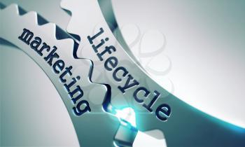 Lifecycle Marketing on the Mechanism of Metal Cogwheels.