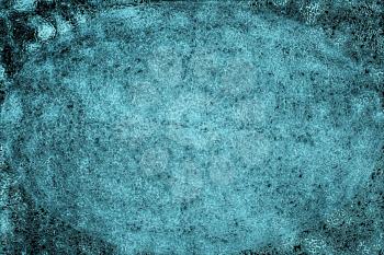 Blue abstract metal chaos background