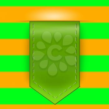 icon arrow pattern of green and yellow