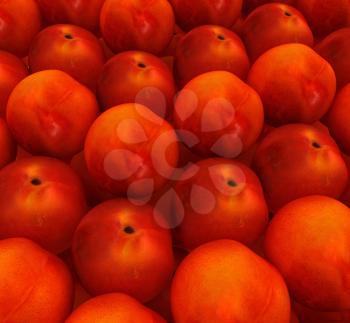 lots of fresh peaches are beautiful peach background