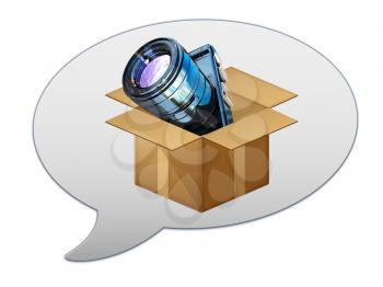 messenger window icon and camera out of the box 