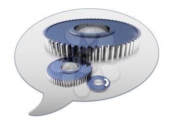 messenger window icon and Gears