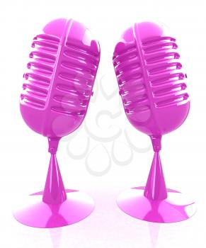 Glossy microphones