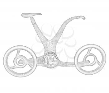 3d modern bike concept