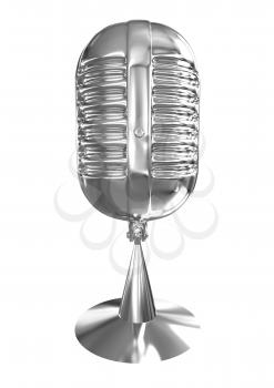 Chrome Microphone icon on a white background