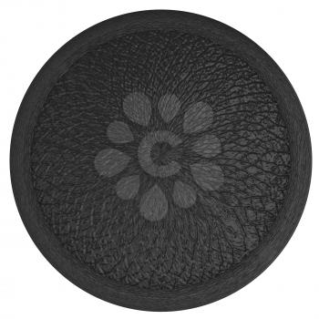 button with leather texture 