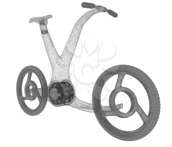 3d modern bike concept