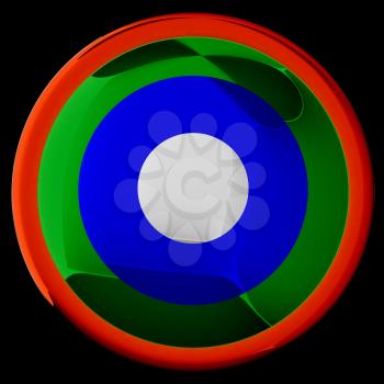 Colorfull button