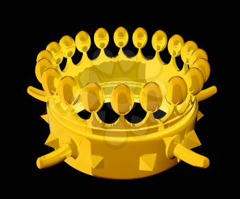 Crown for a Royal King Cartoon