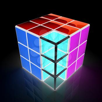 Abstract colorfull geometric background