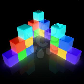 colorful block diagram