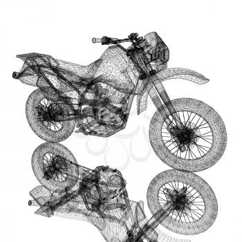 3d sport motocross bike