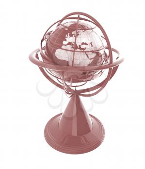 Terrestrial globe model 