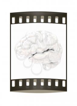 Human brain. The film strip