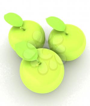apples background