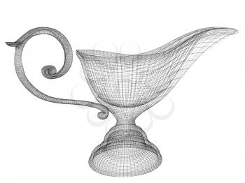 Vase in the eastern style
