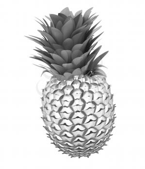 Abstract metall pineapple