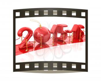 Happy new 2016 year on New Year's path to the success