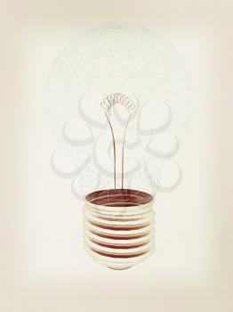 lamp. 3D illustration