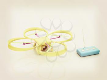Drone with remote controller