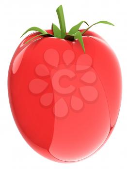 tomato. 3d illustration