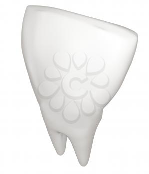 Tooth. 3d illustration