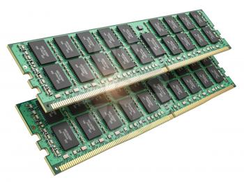 DDR ram computer memory modules isolated on white. 3d illustration