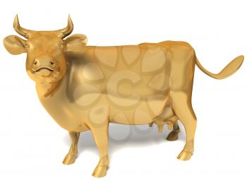 Golden cow
