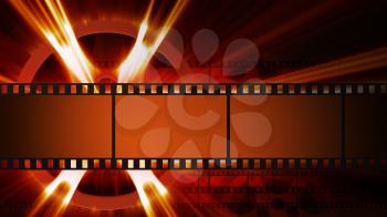Films and film reel with shine