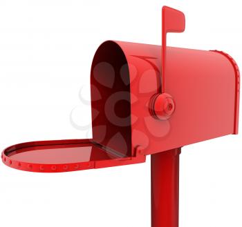 Opened mailbox