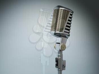 Old style microphone