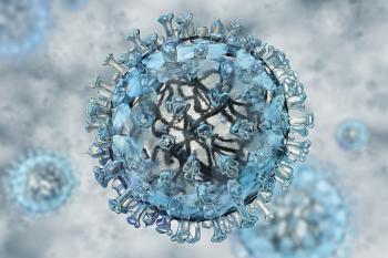 Realistic model of flu virus