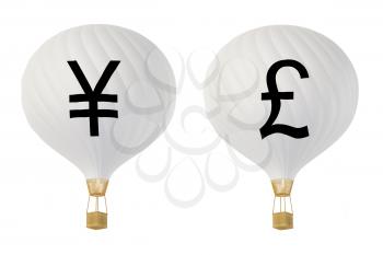 Bw currency hot air balloons