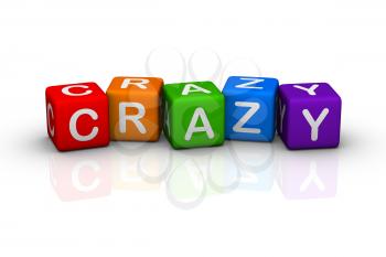 crazy (from colorful buzzword series)