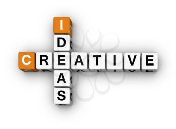 Creative Ideas  (3D crossword orange series)