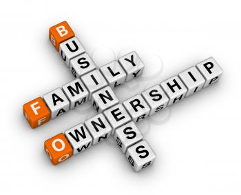 business family ownership crossword