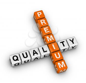 premium quality label for online store