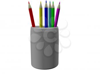 Image. 3d 6-color pen set 37