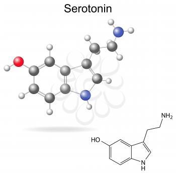 Serotonin Clipart