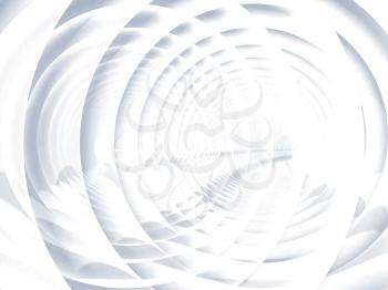 Abstract soft white spiral illustration background texture