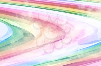 Abstract colorful digital 3d polygonal surface with shear effect, computer graphic background texture