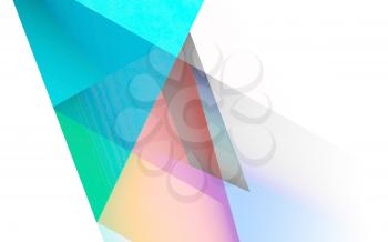 Abstract colorful background pattern useful as a digital wallpaper. 3d render illustration