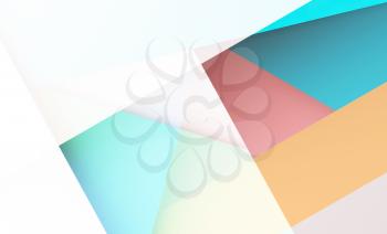 Abstract colorful low-poly background, digital graphic pattern useful as a wallpaper. 3d render illustration