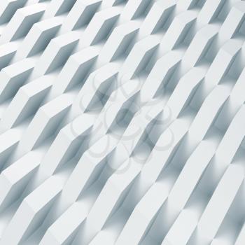 Abstract digital background, geometric relief pattern. 3d render illustration