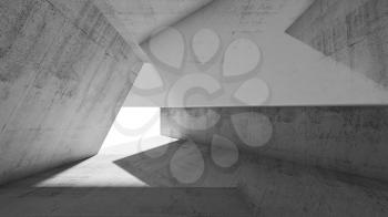 Abstract industrial concrete background, multi exposure effect, 3d render 