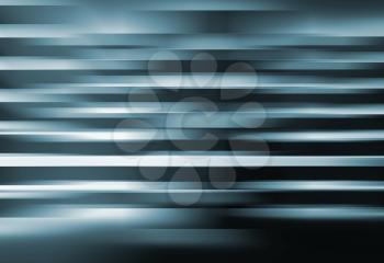 Abstract digital background with shining blurred blue lines pattern