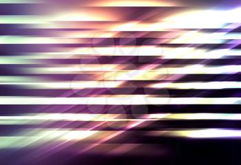 Abstract digital background with shining colorful blurred lines pattern